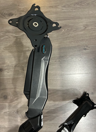 Soporte Monitor Dual Negro 360o