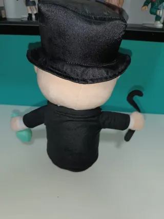 Peluche Mr. Monopoly con sombrero