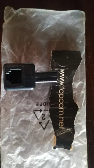 Teléfono Topcom Negro