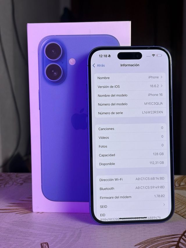 NUEVO | iPhone 16 128GB Azul