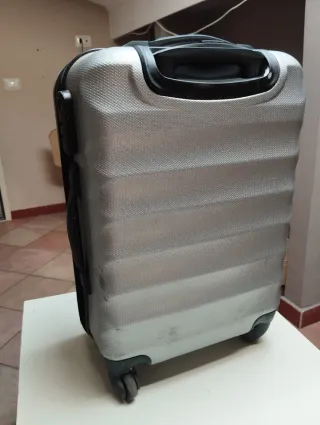 Bagaglio a mano Unieuro Argento