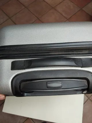 Bagaglio a mano Unieuro Argento