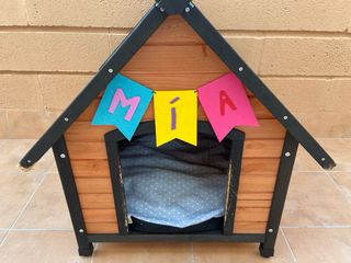 Caseta para perro mediano