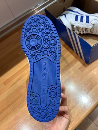 Zapatillas Adidas Forum Mid Azul/Blanco