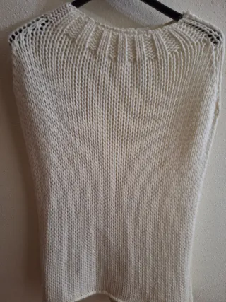 Poncho Beige de lana LEVI'S