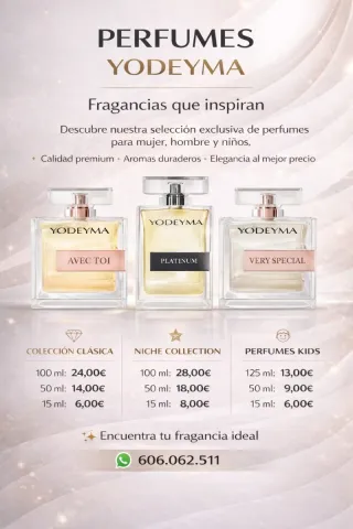 Perfumes YODEYMA Fragancias