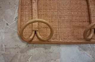 Appendiabiti in midollino