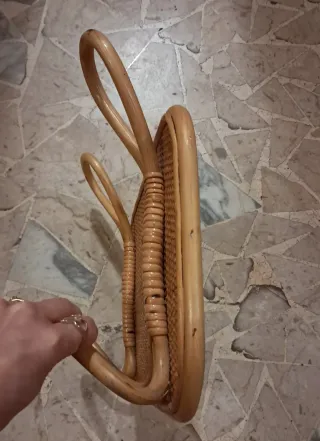 Appendiabiti in midollino