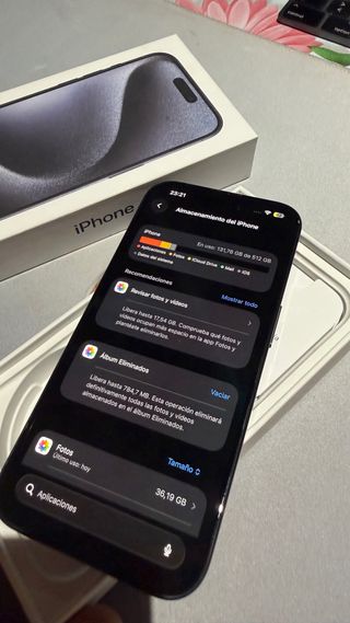 iPhone 15 Pro 512 GB Nero/Blu