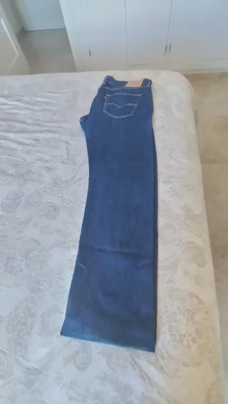 Pant Vaquero Levi's 501 Azul oscuro, talla34Larg32