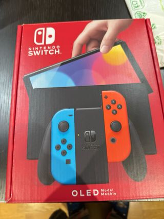 Nintendo Switch OLED Blu e Rosso impeccabile
