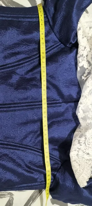 Traje de Fallera azul con complementos