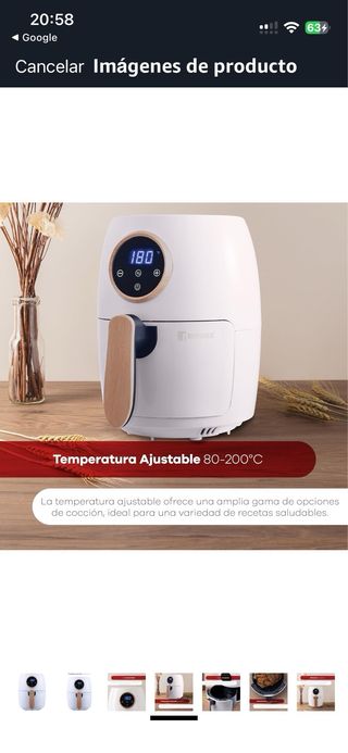 Freidora de aire 2L - Naturally