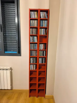 2 Estanterías Billy Ikea Rojas