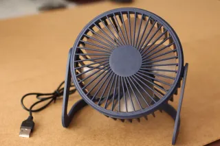 Ventilador USB Portátil Azul