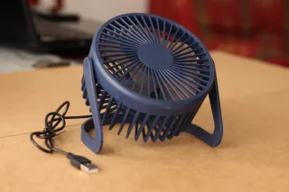 Ventilador USB Portátil Azul