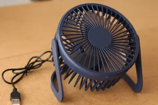 Ventilador USB Portátil Azul