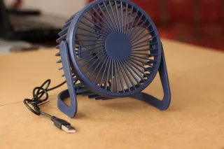 Ventilador USB Portátil Azul