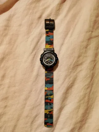 Reloj TikkTak Camuflaje Multicolor