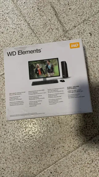 Disco Duro Externo WD Elements 20 TB