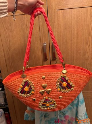 Set Mare Kaftano Isla Bonita Tg L + Borsa