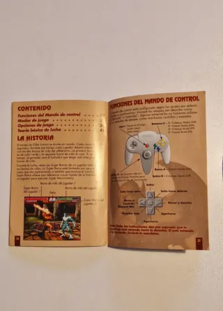 Manual Killer Instinct Gold N64