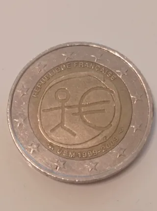 Lote 5 monedas 2€