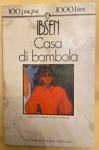 Libro Casa di bambola Ibsen 1992 prima edizione Ne