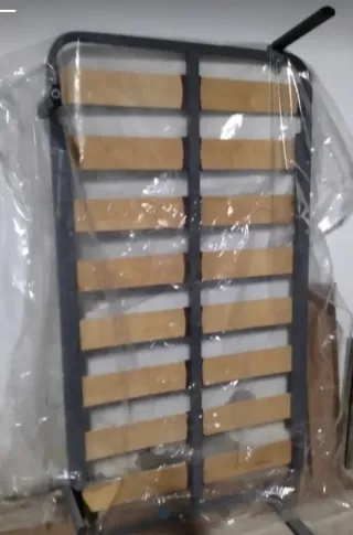 Somier láminas patas 135x190