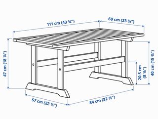 Mesa de centro IKEA BONDHOLMEN