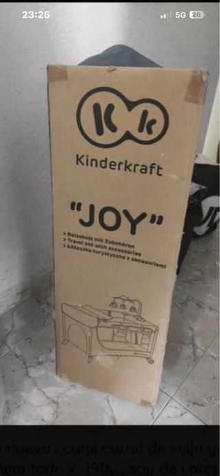 Cuna de viaje para bebé