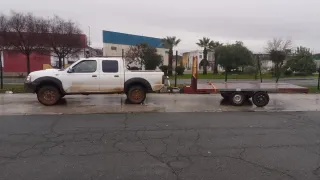 Se alquila camioneta 4x4 con remolque