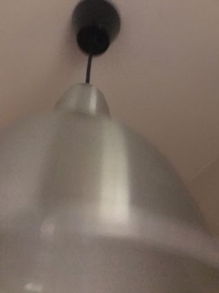 2 Lámparas Colgantes Ikea Metal Plateado