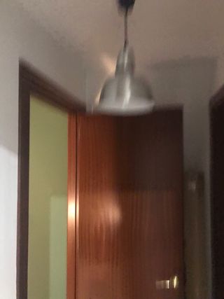 2 Lámparas Colgantes Ikea Metal Plateado