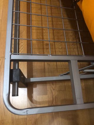 Sofá Cama Moderno Naranja Abierto: cama de 190x120