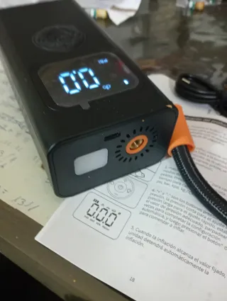 Inflador Neumáticos Portátil Digital A ESTRENAR