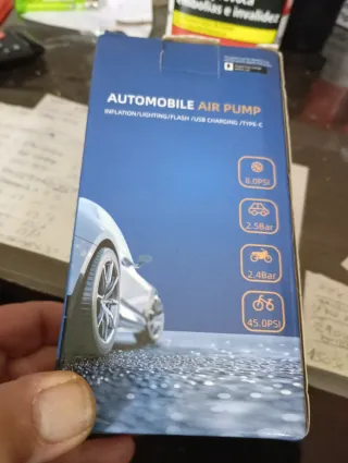 Inflador Neumáticos Portátil Digital A ESTRENAR