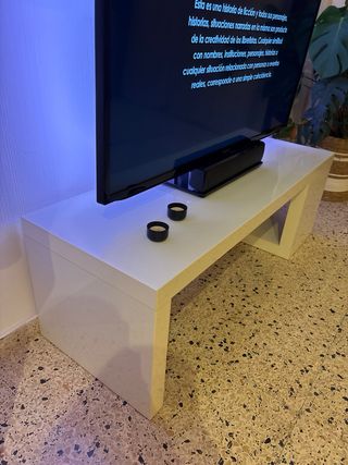 Mueble TV blanco