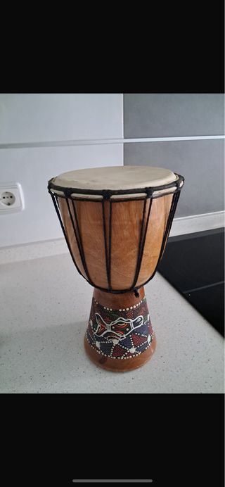 Tambor Afroton Djembe de madera