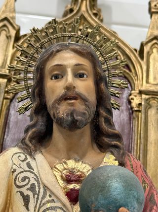 SAGRADO CORAZÓN DE JESÚS PAN ORO DE OLOT