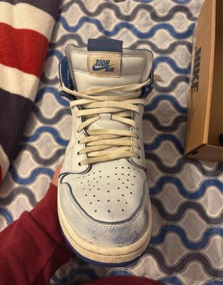 Scarpe Jordan Blu e Multicolor