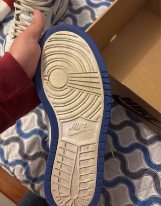 Scarpe Jordan Blu e Multicolor