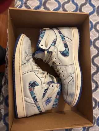 Scarpe Jordan Blu e Multicolor