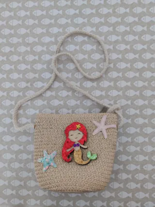 Bolsito infantil playa sirena