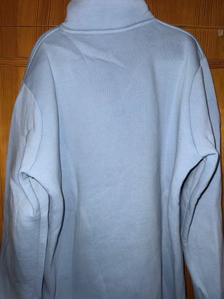 Sudadera Nike media cremallera azul