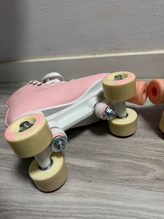 Patines rosas