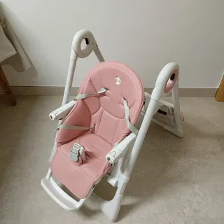 Trona bebé Sweety Fox evolutiva rosa