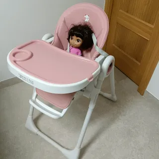 Trona bebé Sweety Fox evolutiva rosa