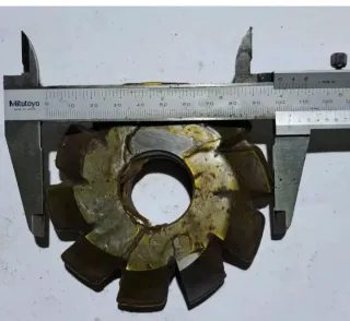 Fresadora de engranajes 6/20° Nº5 HSS