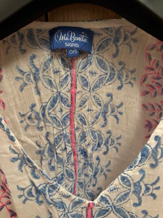 Caftano Isla Bonita tg S cotone